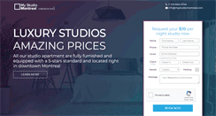 Desktop Screenshot of mystudiomontreal.com
